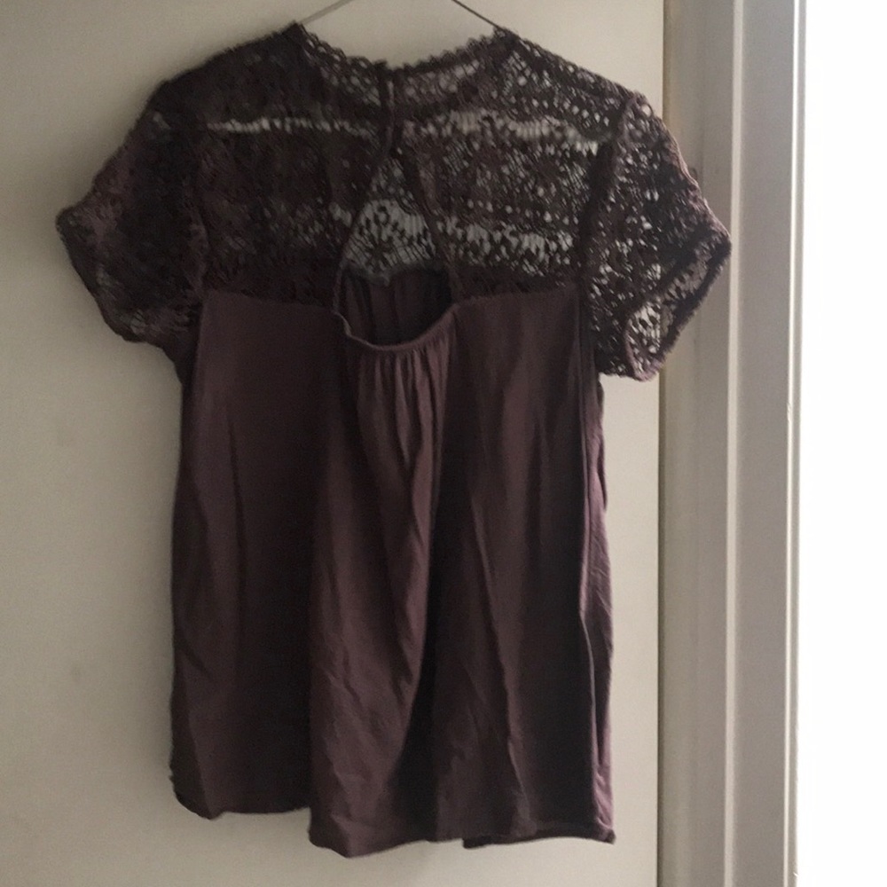 Dark Purple Blouse